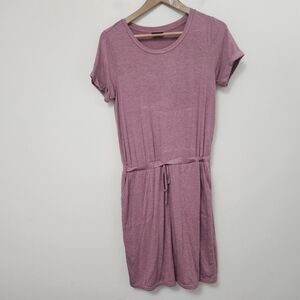 32 COOL Women's Pink Drawstring Twill Comfort Short Breathable Dress Size S